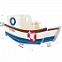 Качалка деревянная Лодка Открытое море  - миниатюра №4